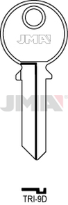 JMA TRI-9D Cilindričan ključ (Silca TL5 / Errebi TR6R)