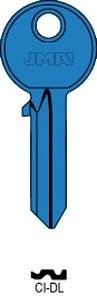 JMA CI-DL AZUL Cilindričan ključ (Silca CS206, AB1, CS206 / Errebi C5D,AU5D, C5D)