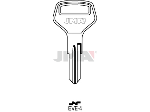 EVE-4 Cilindričan ključ (Silca ED2 / Errebi EVG2) 12961