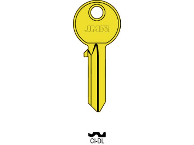 CI-DL ORO Cilindričan ključ (Silca CS206, AB1, CS206 / Errebi C5D,AU5D, C5D) 14186