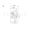 THERMAL-MAG. CIRCUIT -C3 090231 Lockout blokator 16552