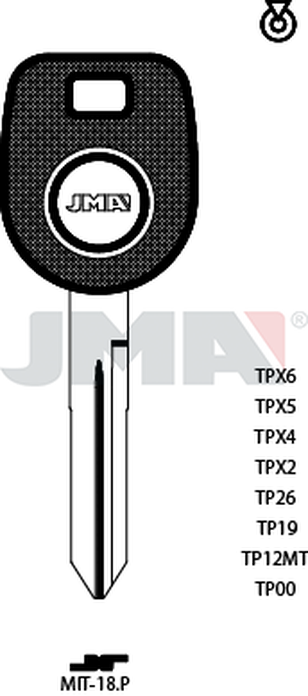 JMA TP00MIT-18.P (Silca EK3P-MIT16 / Errebi T00MIT15P)