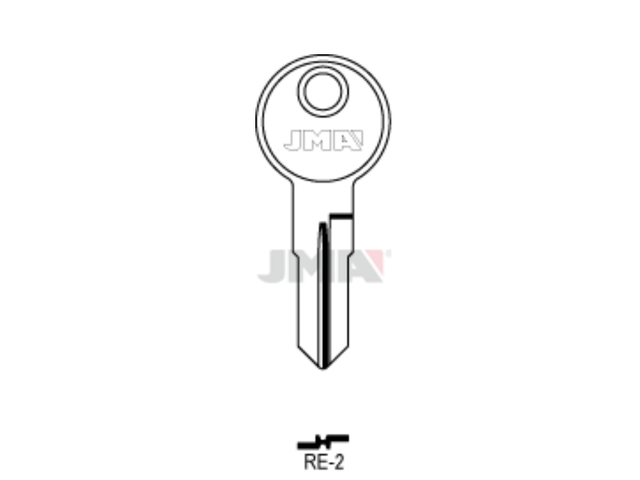 RE-2 Cilindričan ključ (Silca REN2 / Errebi RN9) 17945