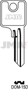 JMA DOM-15D Cilindričan ključ (Silca DM38 / Errebi DM96)
