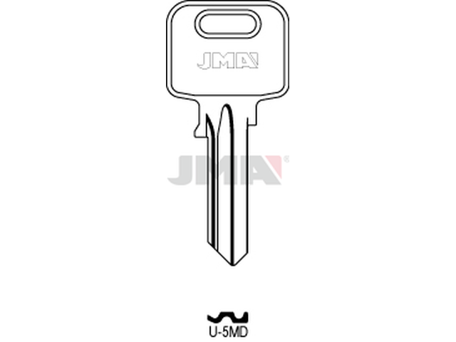 U-5MD Cilindričan ključ 20142