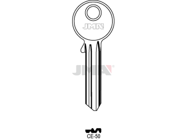 CE-50 Specijalan ključ (Silca CE22-16 / Errebi CEE16L) 12680