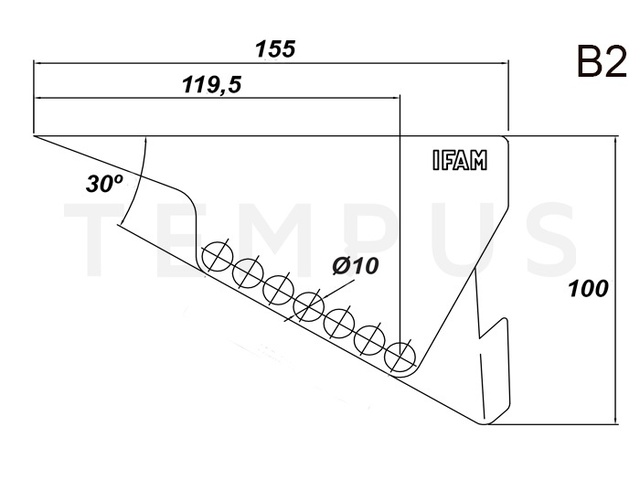 1/4 TURN VALVE AD LOCK B2 090334 Blokator ventila 17527