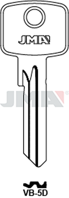 JMA VB-5D Cilindričan ključ