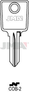 JMA COB-2 Cilindričan ključ (Silca CBR1 / Errebi X1)