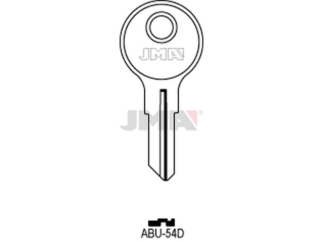 ABU-54D Cilindričan ključ (Silca AB35 / Errebi AU81) 12487