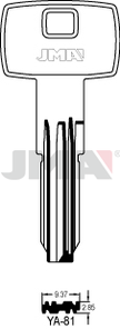 JMA YA-81 Specijalan ključ (Silca YA90 / Errebi YI18)