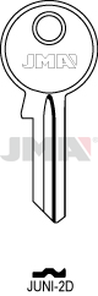 JMA JUNI-2D Cilindričan ključ (Silca JU2 / Errebi JN5)
