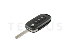 OSTALI EL RENAULT 31 - Renault Clio 5 skakavac 3 tastera, aftermarket, HITAG AES 4A NCF296xM 433 MHz
