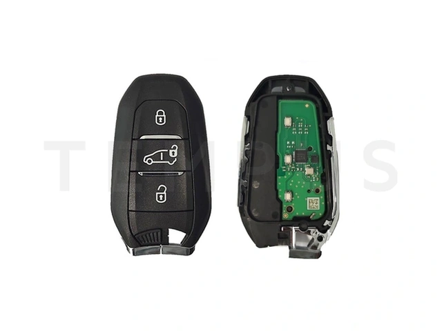 EL PEUGEOT 15 A - Peugeot AES handsfree smart daljinac 3 tastera - TERETNA VRATA, aftermarket, A3M15 A3M05 A3M65, Hitag AES 433MHz CIT-1 / VA2 20387