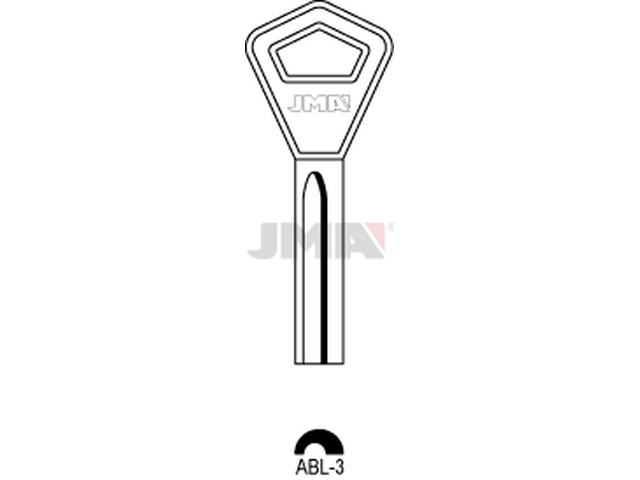 ABL-3 Specijalan ključ (Silca AY14 / Errebi AB4) 12458