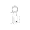MULTI-LOCK CABLE 3MM 000467 Lockout sajla 14360