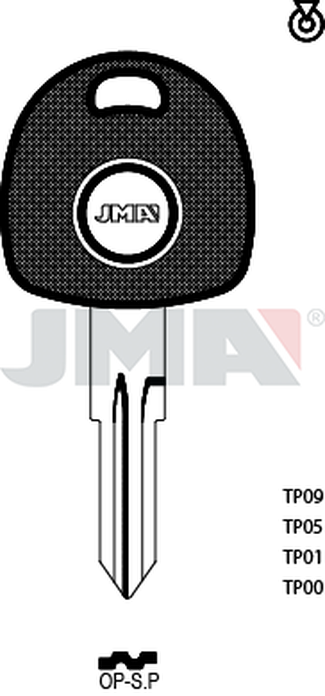 JMA TP00OP-S.P (Silca HU46T0 / Errebi T00HF43P)
