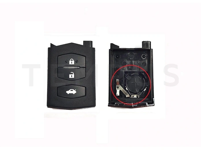 OSTALI TS MAZDA 09 - Mazda školjka 3 tastera - pozicija baterije 1