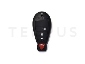 OSTALI EL CHRYSLER 01 - Chrysler Jeep Dodge daljinac 3+1 taster Aftermarket 433MHz HITAG 2 - ID46 - PCF7941