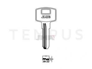 JMA 3M-2D Specijalan ključ (Silca VIL1R*1)