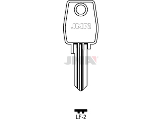 LF-2 Cilindričan ključ (Silca LF2 / Errebi LF8) 13383