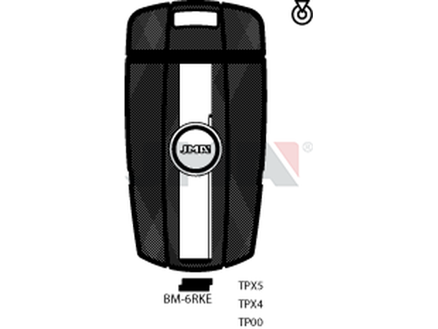 TP00BM-6RKE (Silca HU92RTEK/ Errebi T00HF70PT) 13817