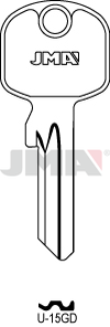 JMA U-15GD Cilindričan ključ (Errebi UK5D)