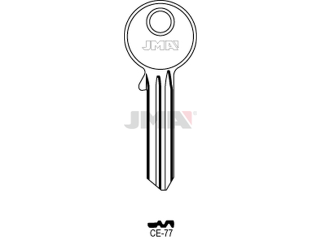CE-77 Cilindričan ključ (Silca CE22-15 / Errebi CEE15L) 14867