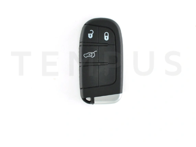 EL FIAT 08 - Fiat Chrysler Jeep Dodge keyless smart daljinac 3 tastera, aftermarket, Hitag AES PCF7961M - 433 MHz 19529