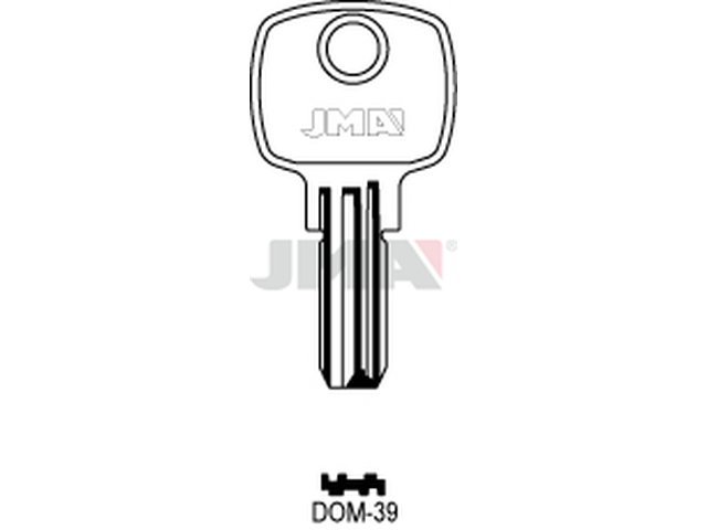DOM-39 Specijalan ključ (Silca DM128 / Errebi DM83) 12882