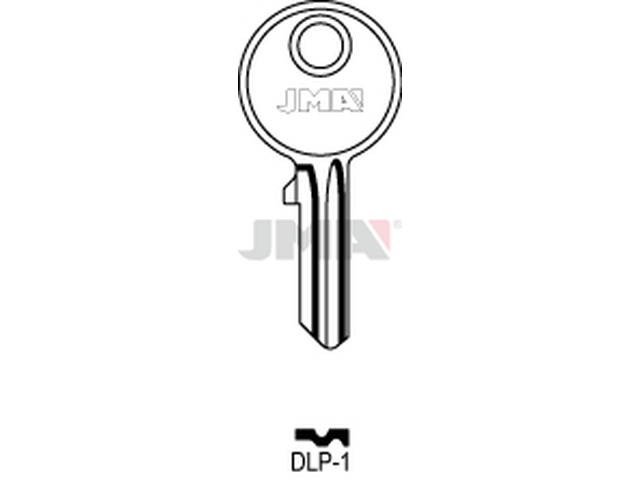DLP-1 Cilindričan ključ (Silca DL1R / Errebi DL1R) 12846