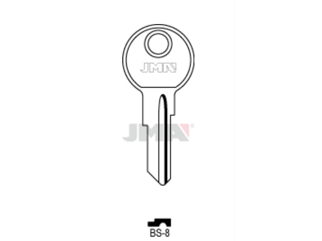 BS-8 Cilindričan ključ (Silca CY13 / Errebi CY63) 17260
