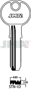 JMA STN-1D Specijalan ključ (Silca STD1R)
