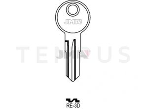 JMA RE-3D Cilindričan ključ (Silca REN3R / Errebi RN10R)
